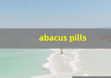 abacus pills